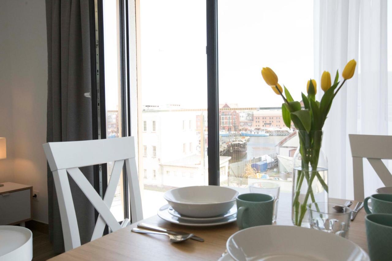 Willa Przy Porcie - Apartamenty Z Aneksami Kuchennymi Ustka Buitenkant foto